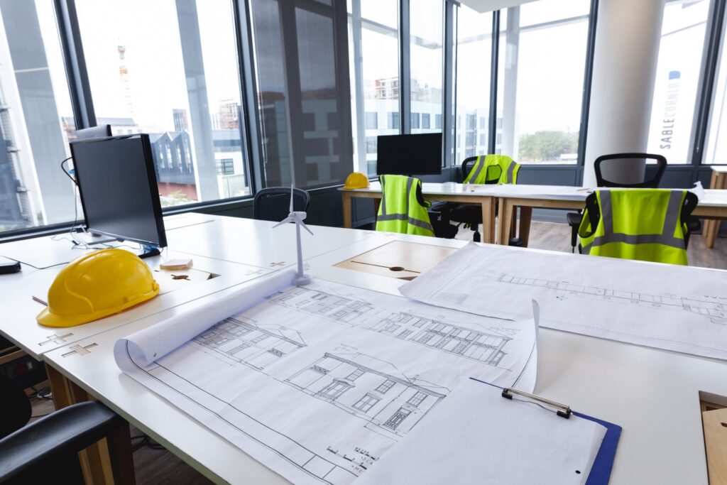 interior of empty modern office with desks compute 2025 04 03 05 35 28 utc