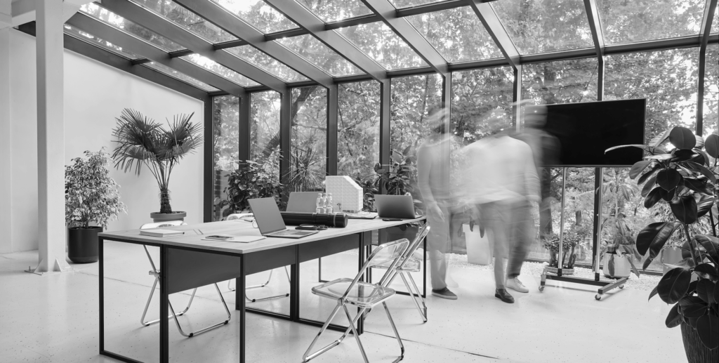 long exposure photo of colleagues posing in motion 2024 11 09 18 16 21 utc 1